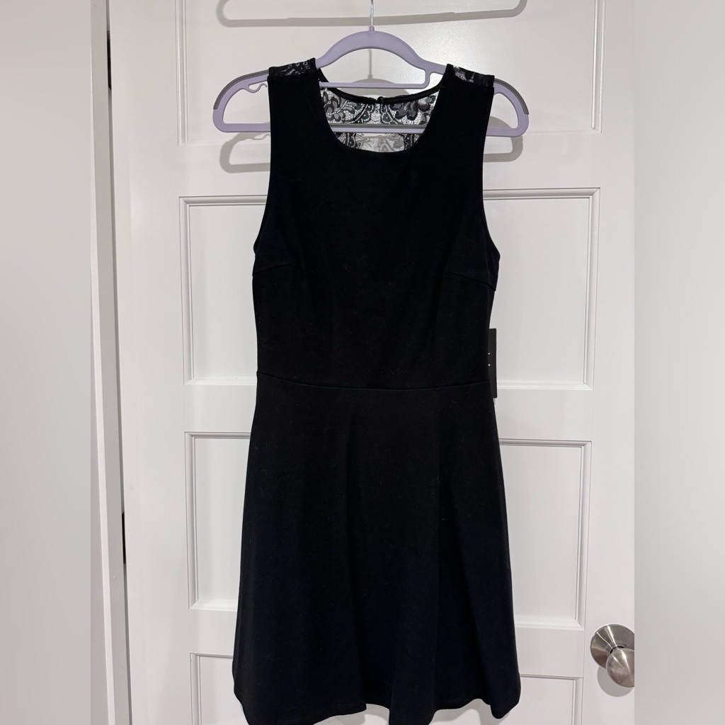Lulu’s Black Skater Dress